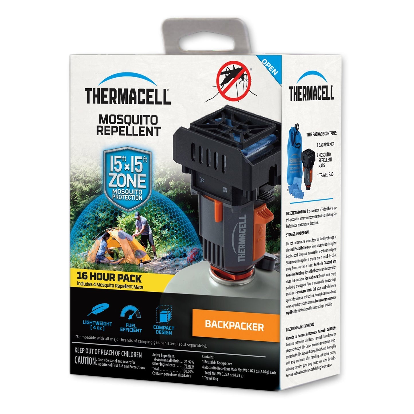 Backpacker Mosquito Repeller