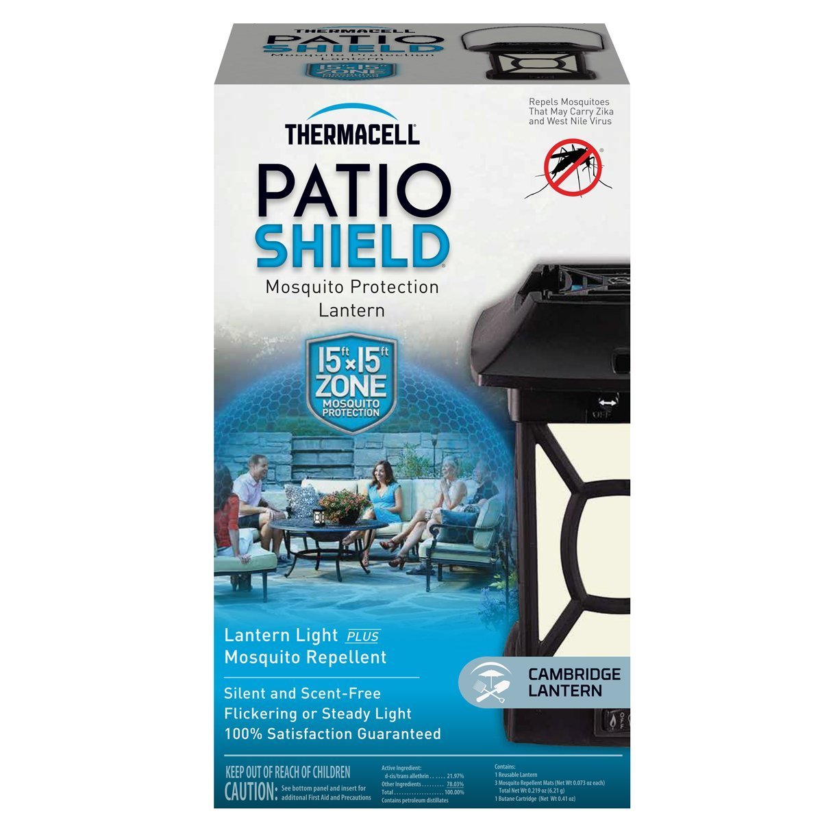 Cambridge Mosquito Repellent Patio Shield Lantern