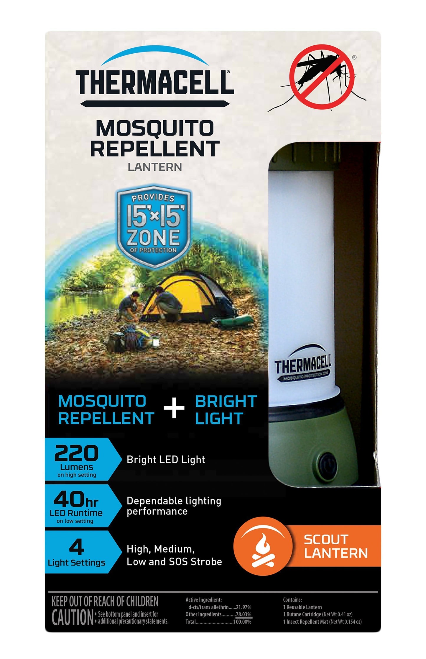 Scout Mosquito Repellent Camp Lantern