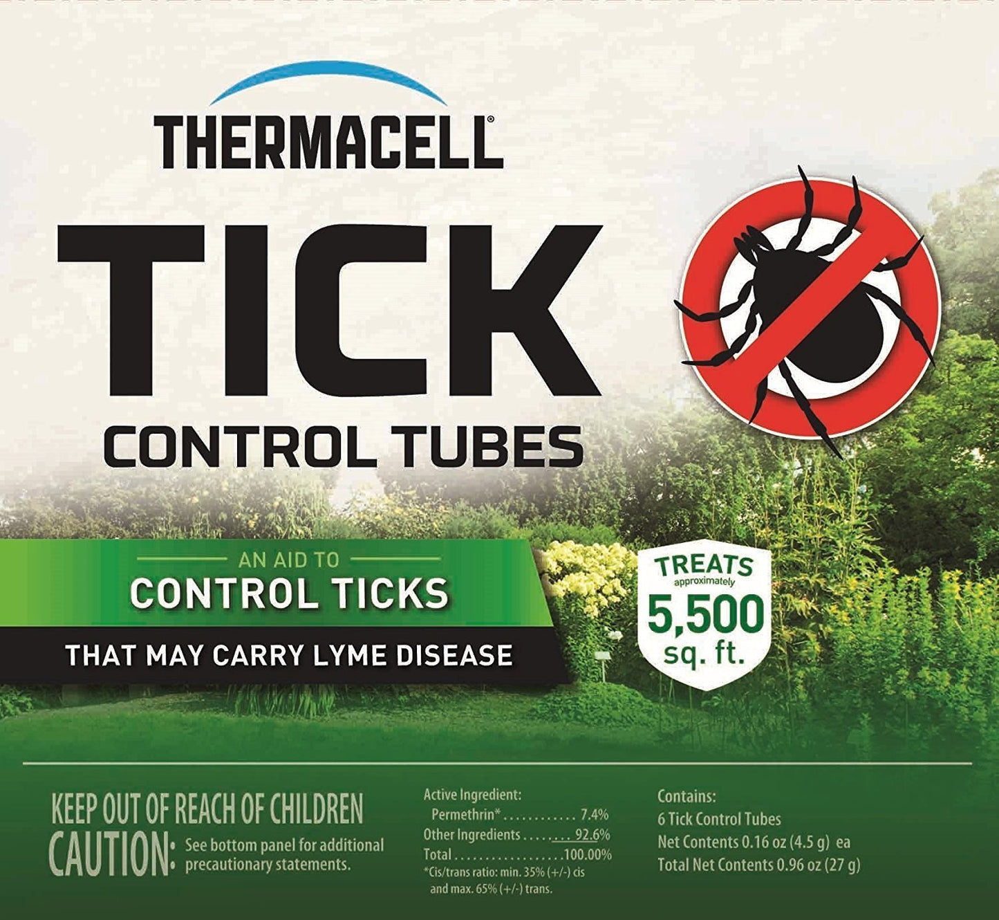 Tick Control Tubes