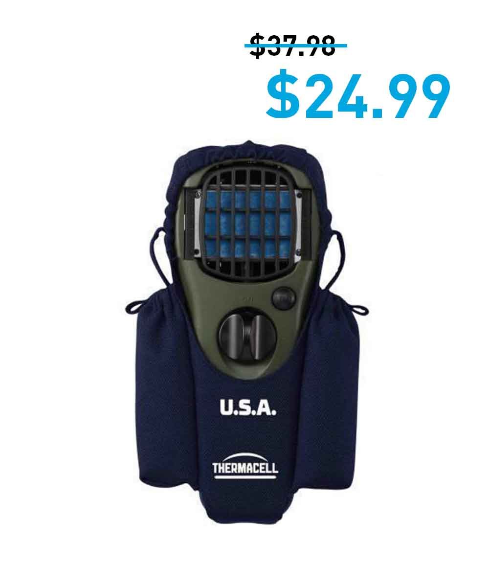 USA Holster with Portable Repeller Combo